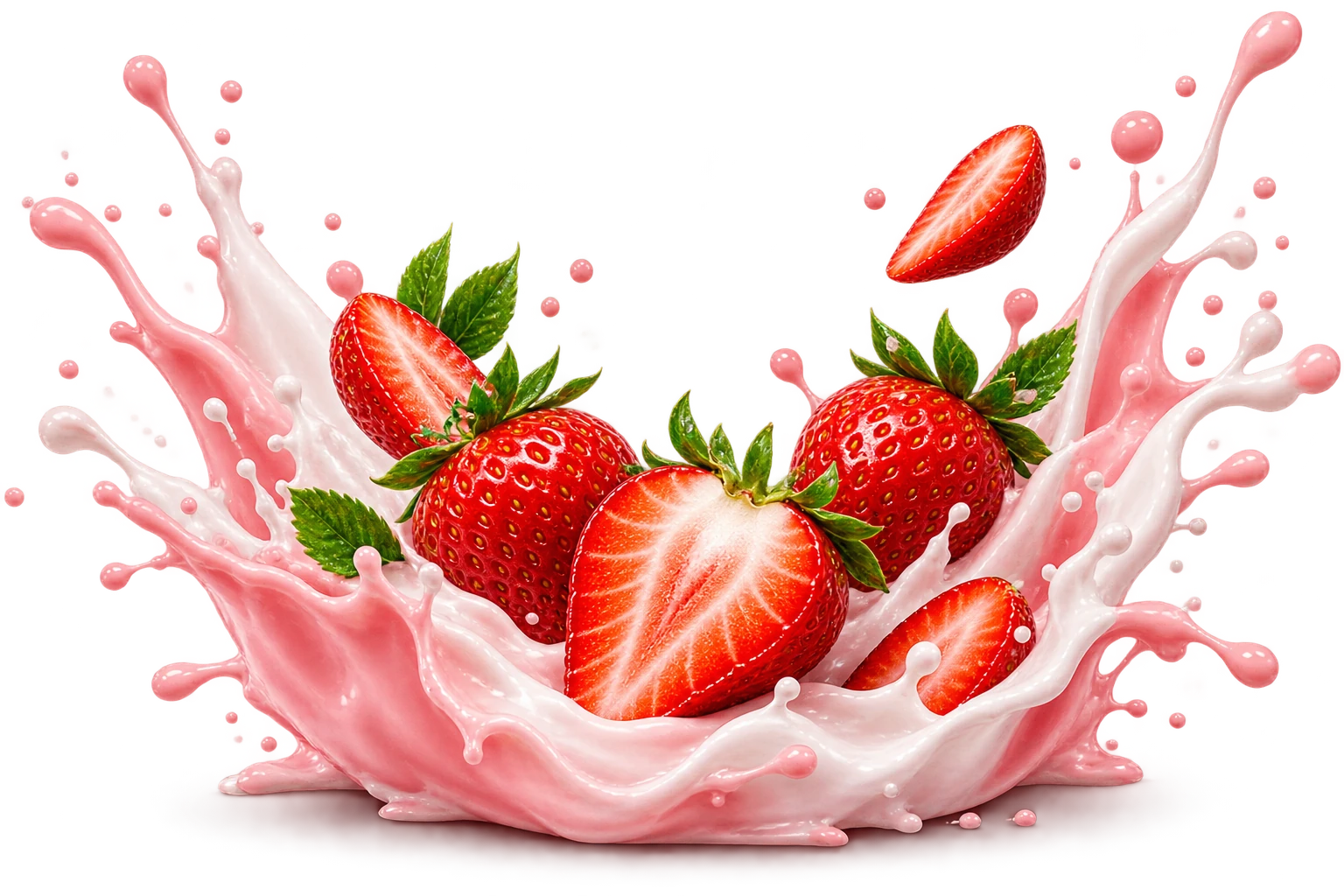 Minalait strawberry flavour artwork