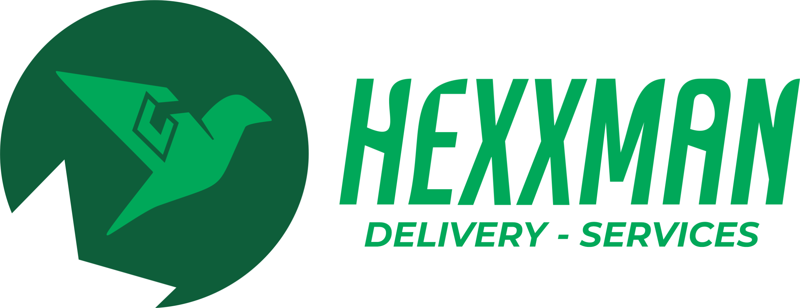 Hexxman Delivery Services selected brand identity
