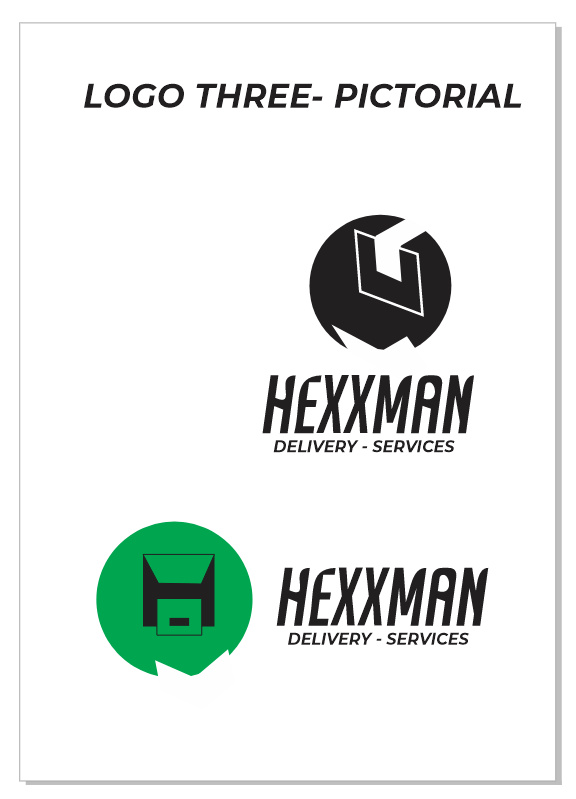 Hexxman Logo Three Pictorial Direction
