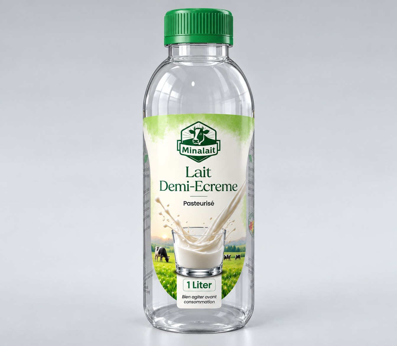 Minalait Lait Demi-Écrémé 1 litre product