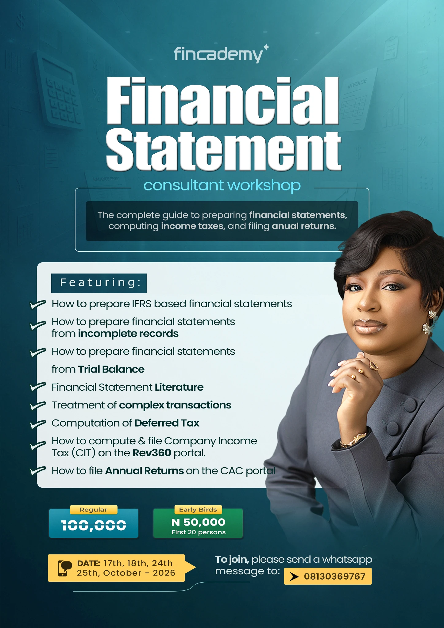 Fincademy Financial Statement Workshop