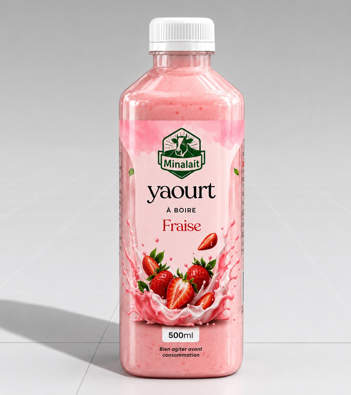 Minalait Yaourt Fraise