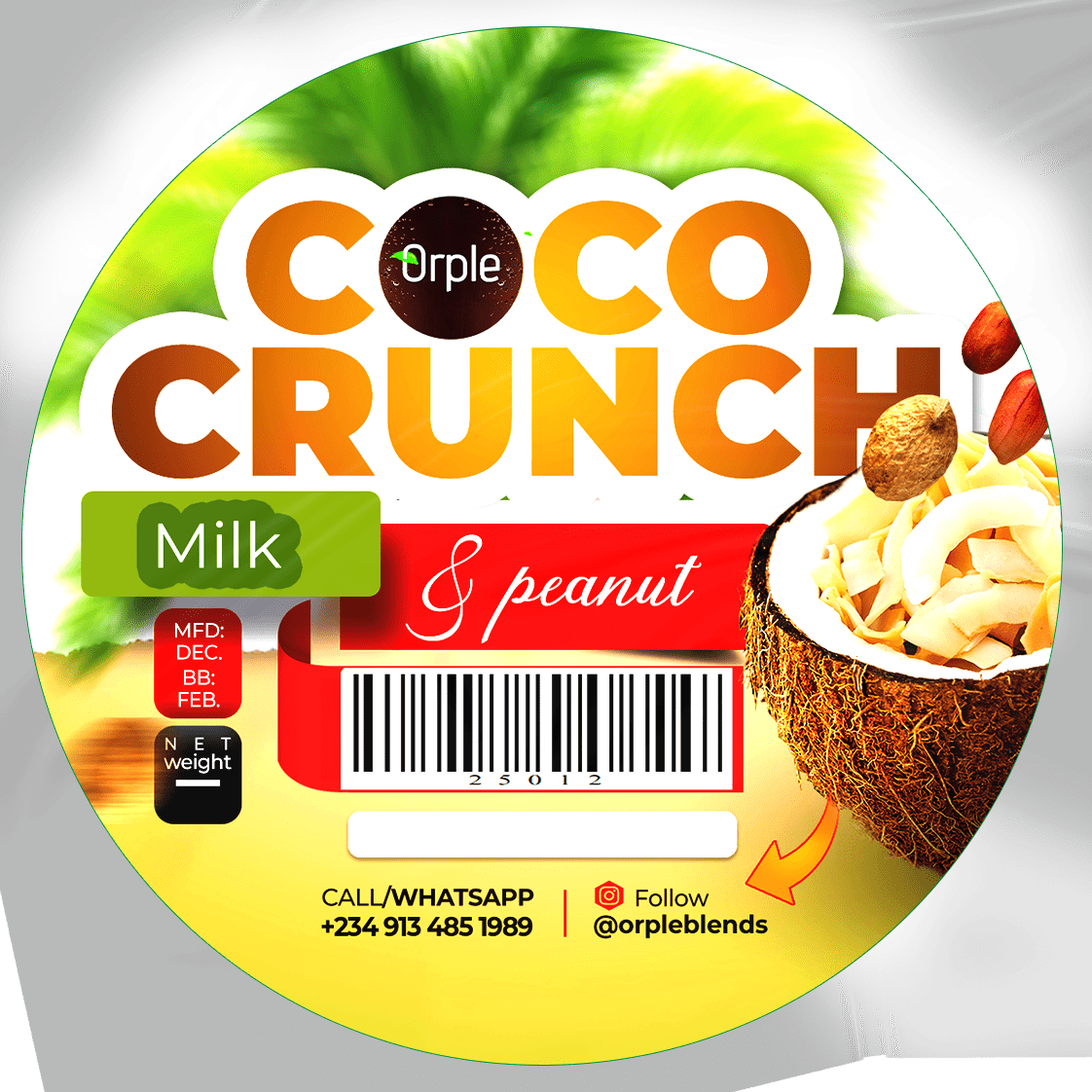 coco crunch 25012 DEC